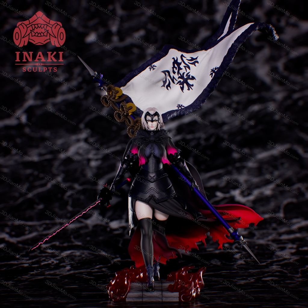 Inaki Sculpts 命运：冠位指定 女仆 贞德