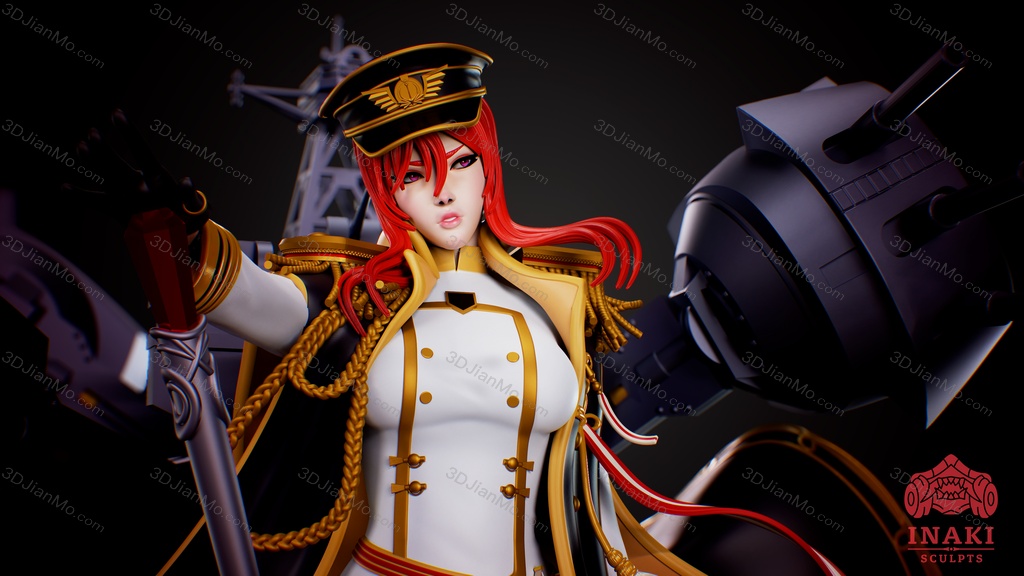 Inaki Sculpts 碧蓝航线 君主