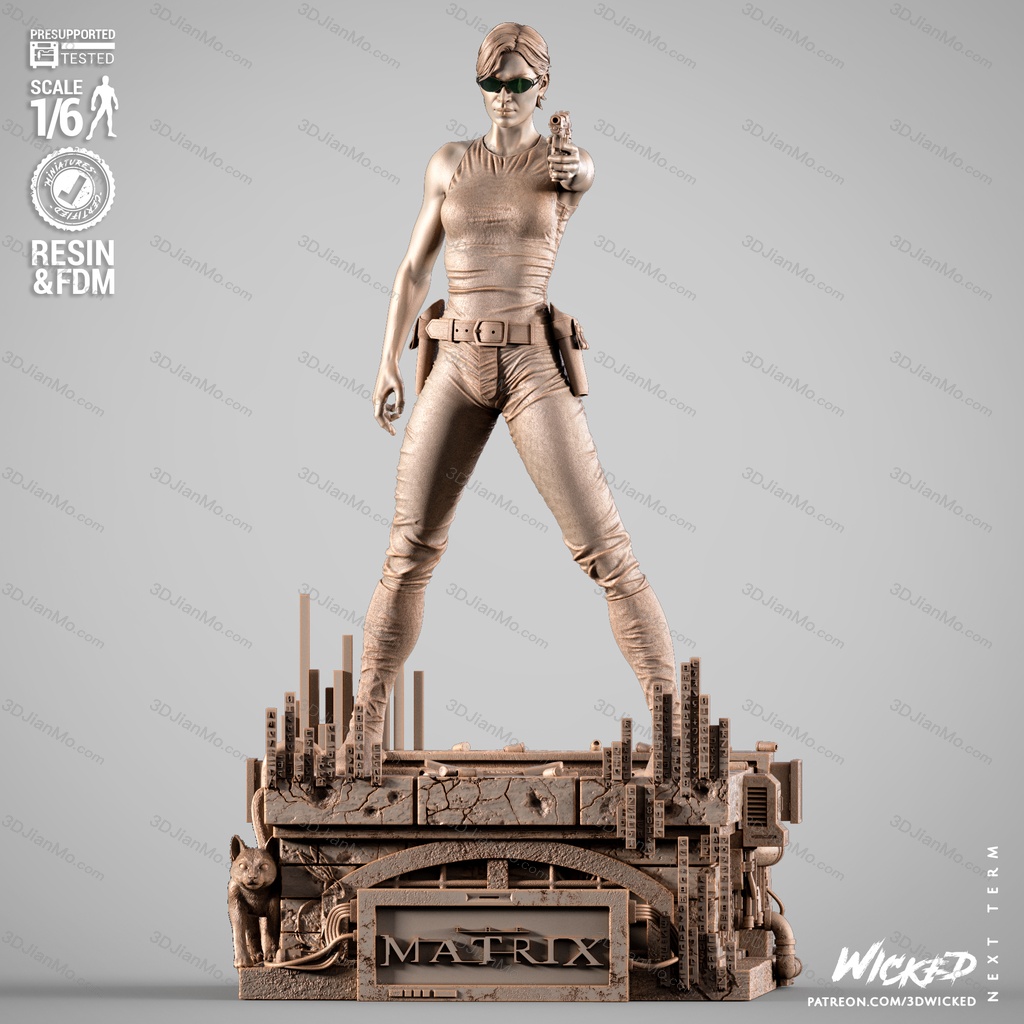 3DWicked 骇客帝国 崔妮蒂