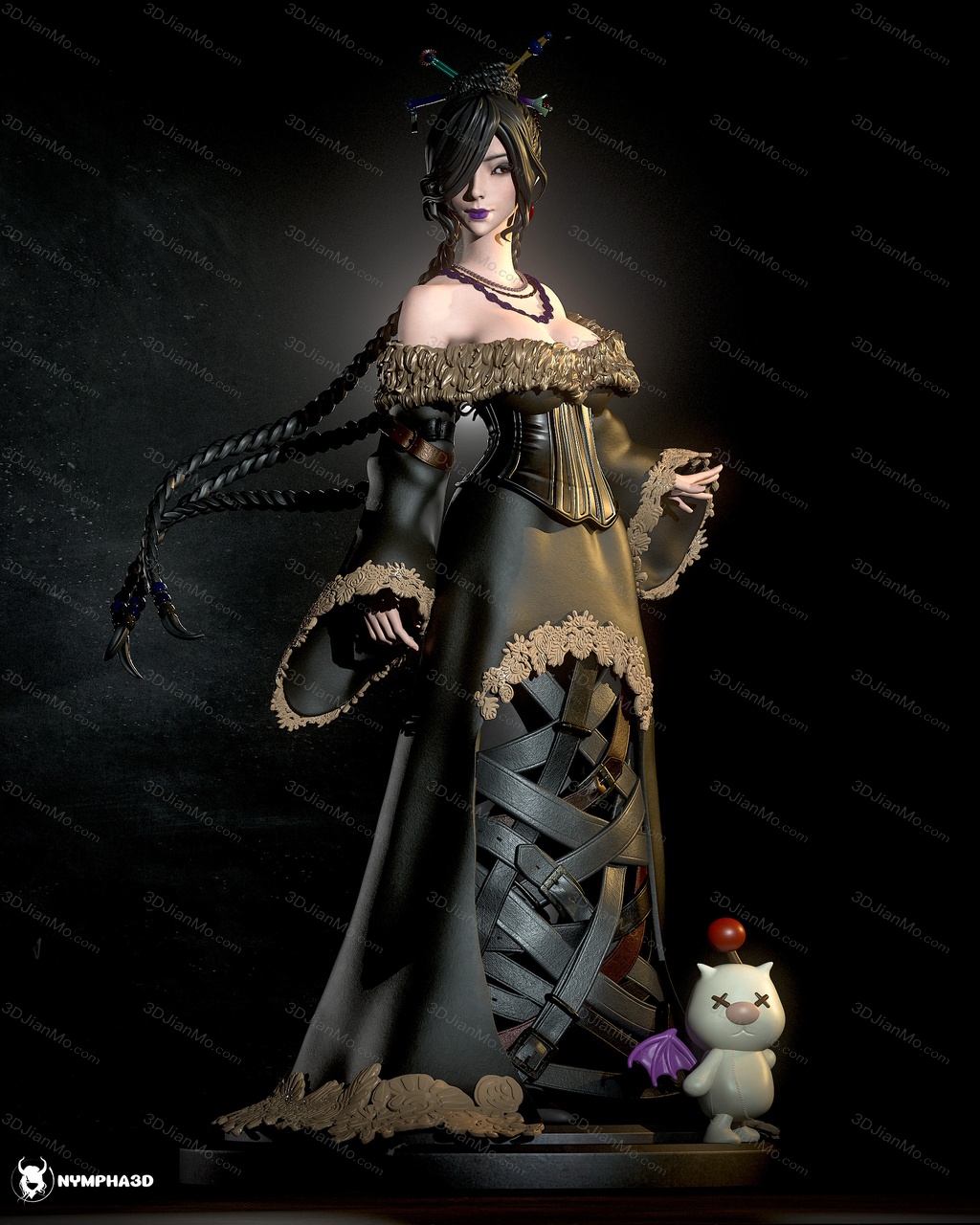 NYMPHA 3D 最终幻想 露露