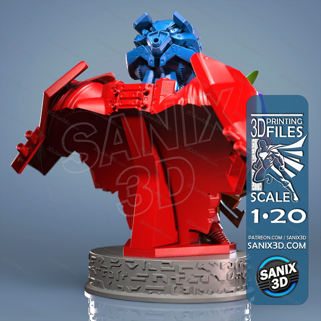 Sanix3d ‌变形金钢 大黄蜂