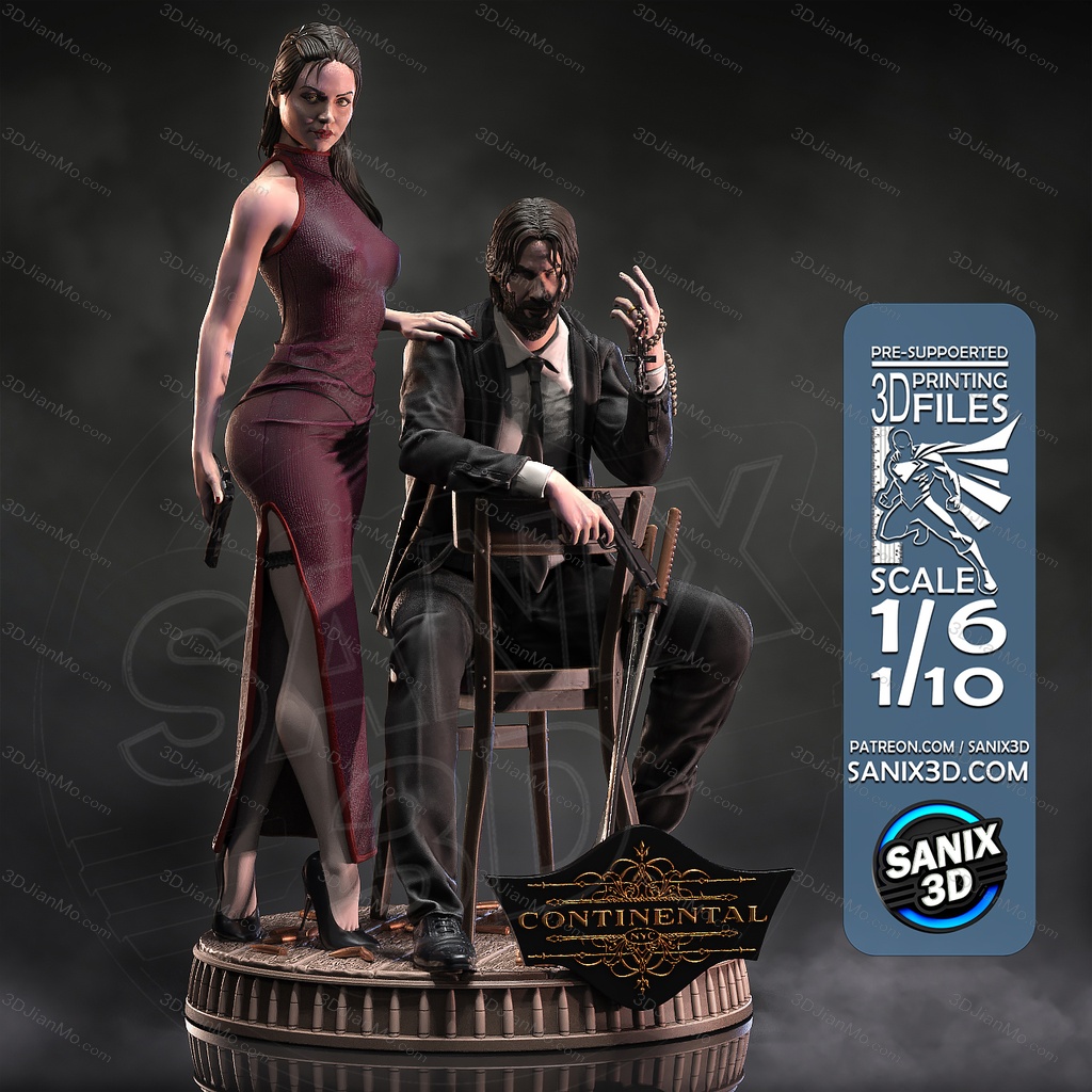 Sanix3d ‌疾速追杀 约翰·威克和伊芙