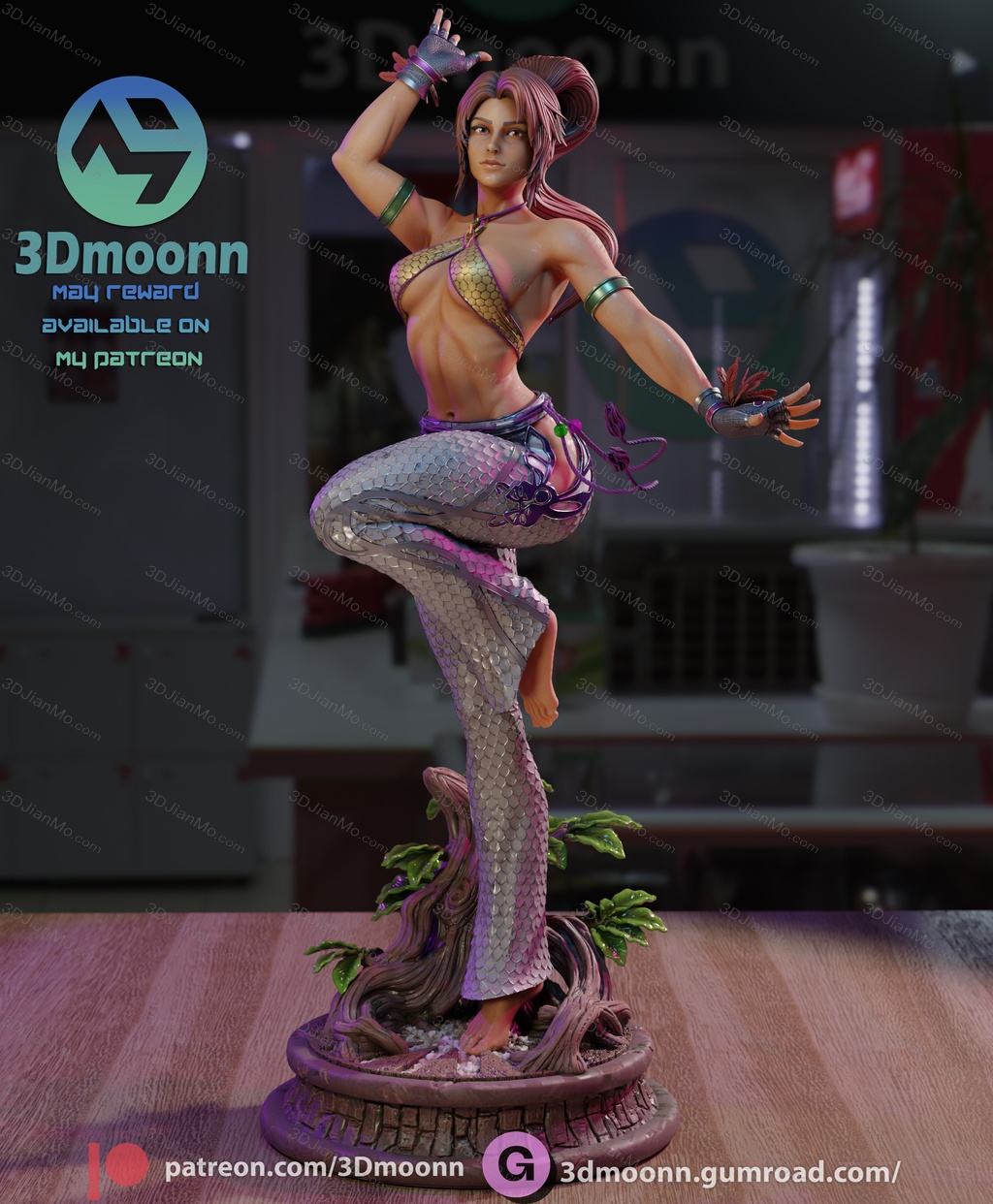 3Dmoonn 铁拳 寿屋