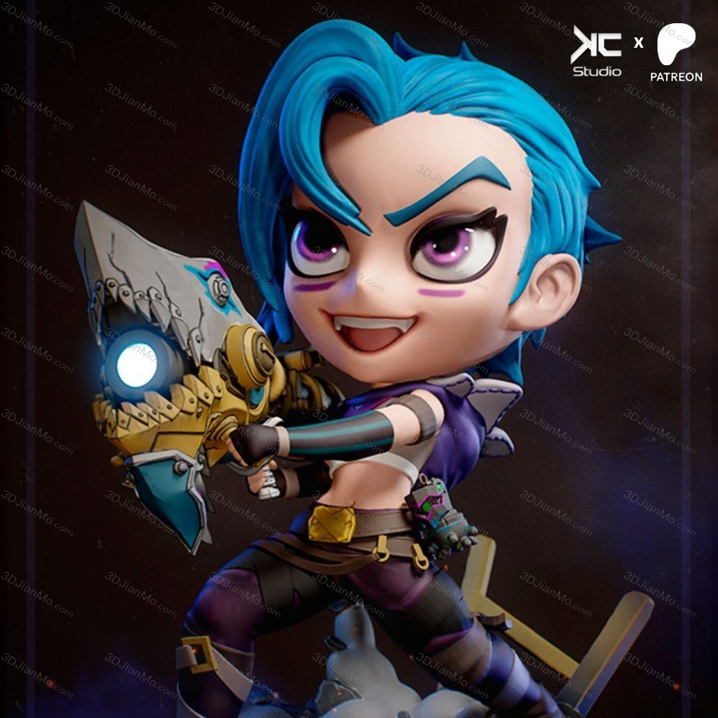 KcStudio 英雄联盟 金克丝