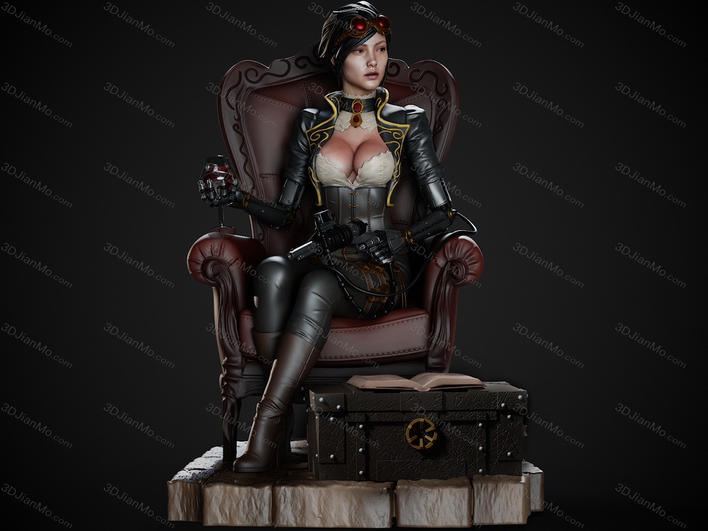 CA3D 机械女郎