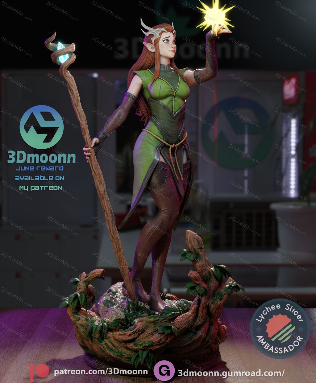 3Dmoonn 机械之声的传奇 玛丽莎蕾