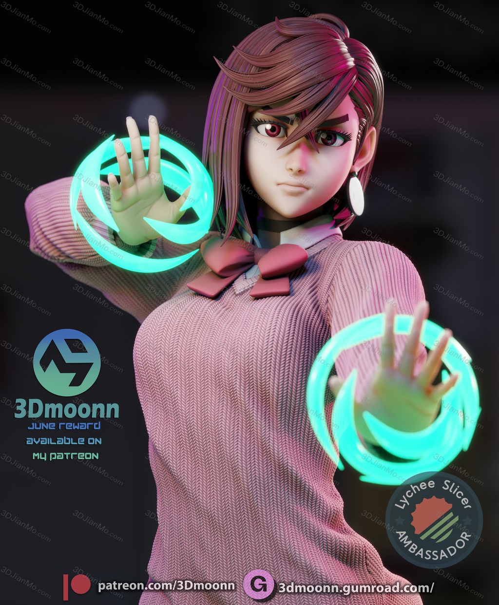 3Dmoonn 当哒当 绫濑桃