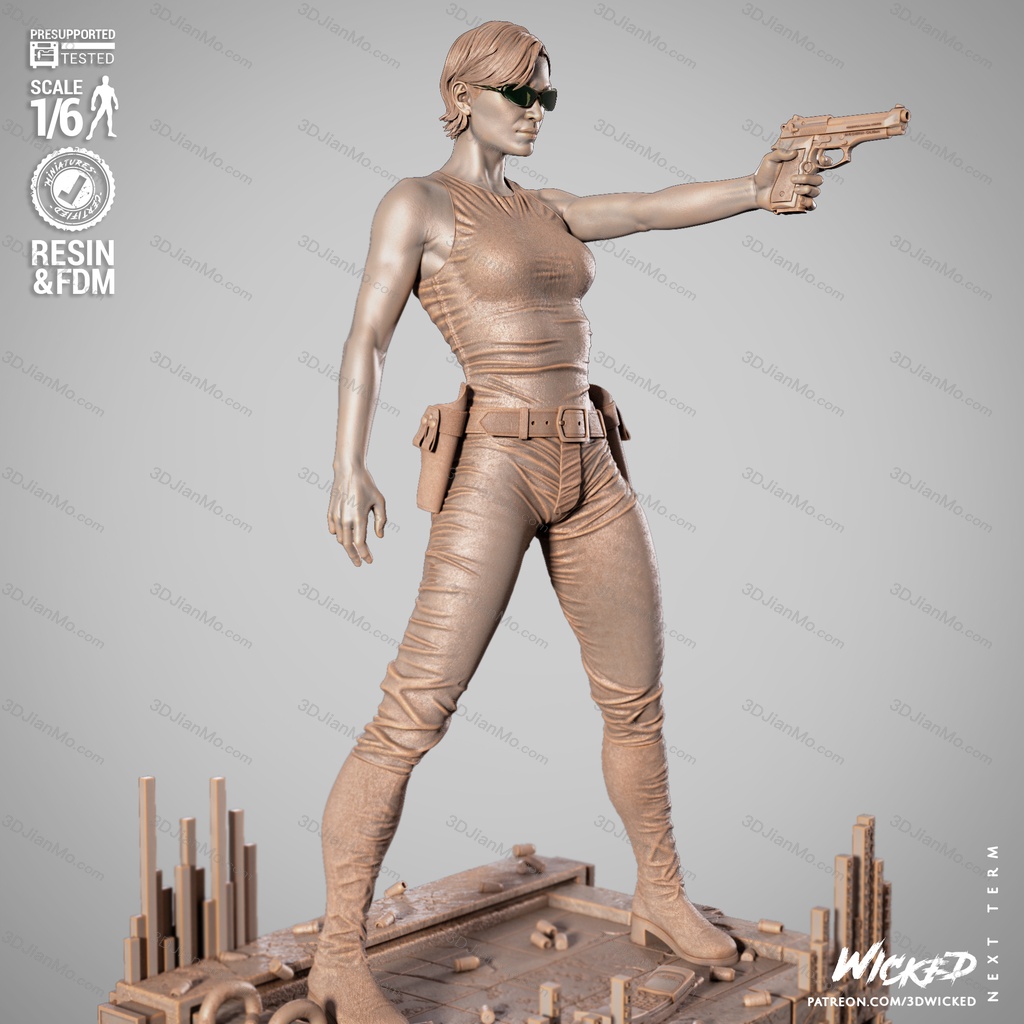 3DWicked 骇客帝国 崔妮蒂
