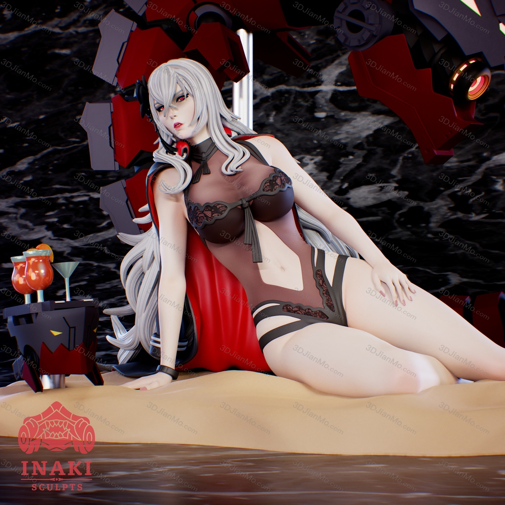 Inaki Sculpts 碧蓝航线 齐柏林伯爵