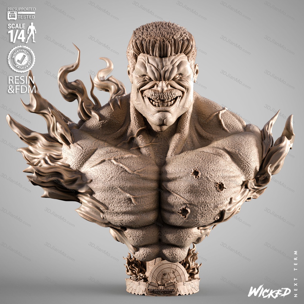 3DWicked 漫威 红巨人