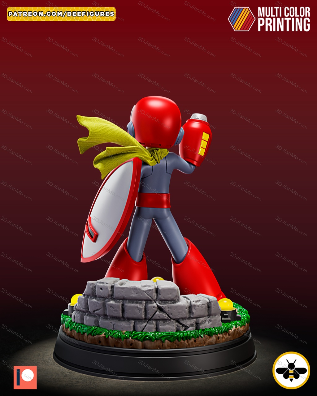 Bee Figures 洛克人 布鲁斯
