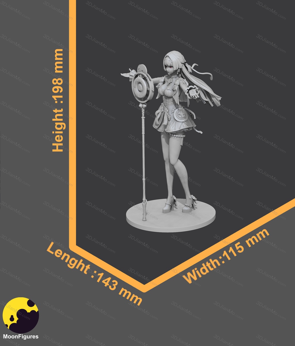 Moon Figures 绝区零 耀嘉音