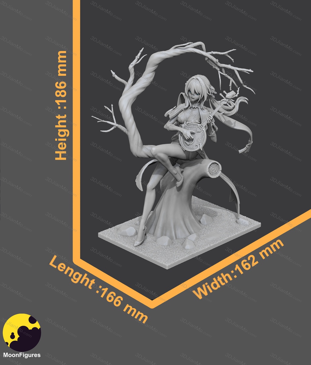 Moon Figures 崩坏：星穹铁道 阮·梅