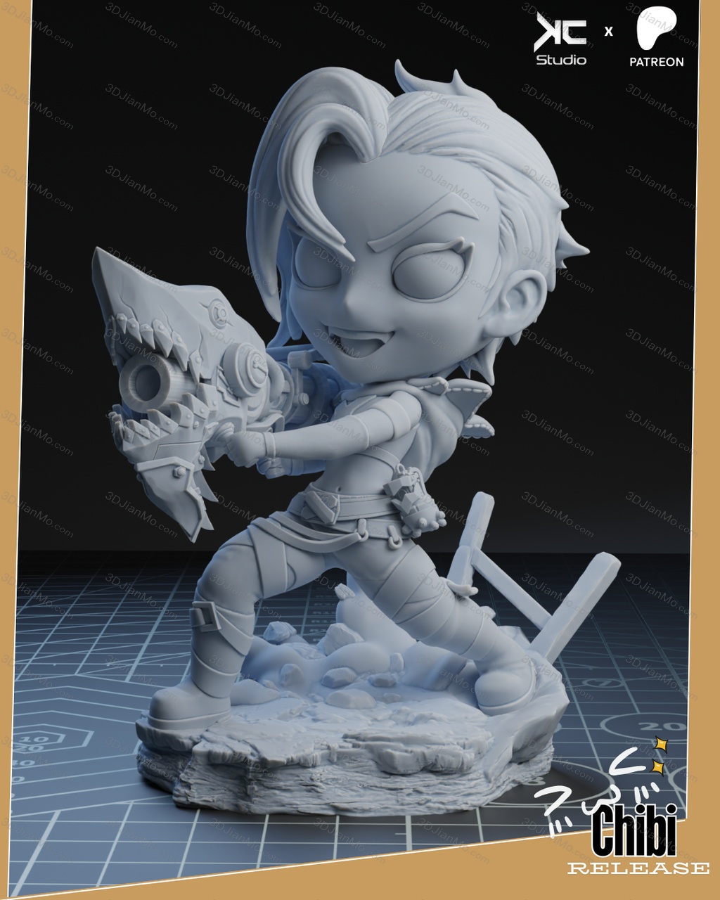 KcStudio 英雄联盟 金克丝