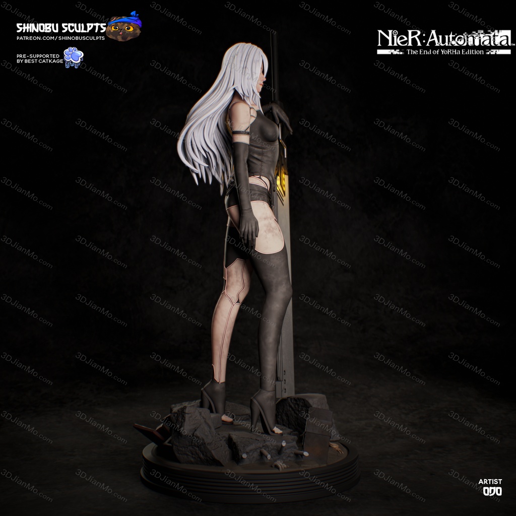 Shinobu Sculpts 尼尔:机械纪元 尤尔哈A型二号