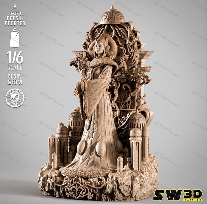 SW3D 星球大战 帕德梅