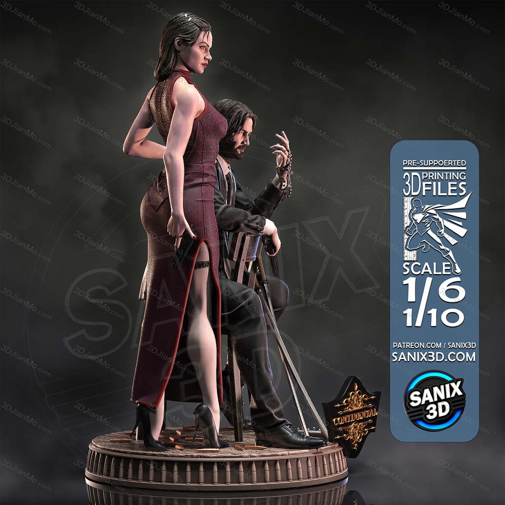 Sanix3d ‌疾速追杀 约翰·威克和伊芙