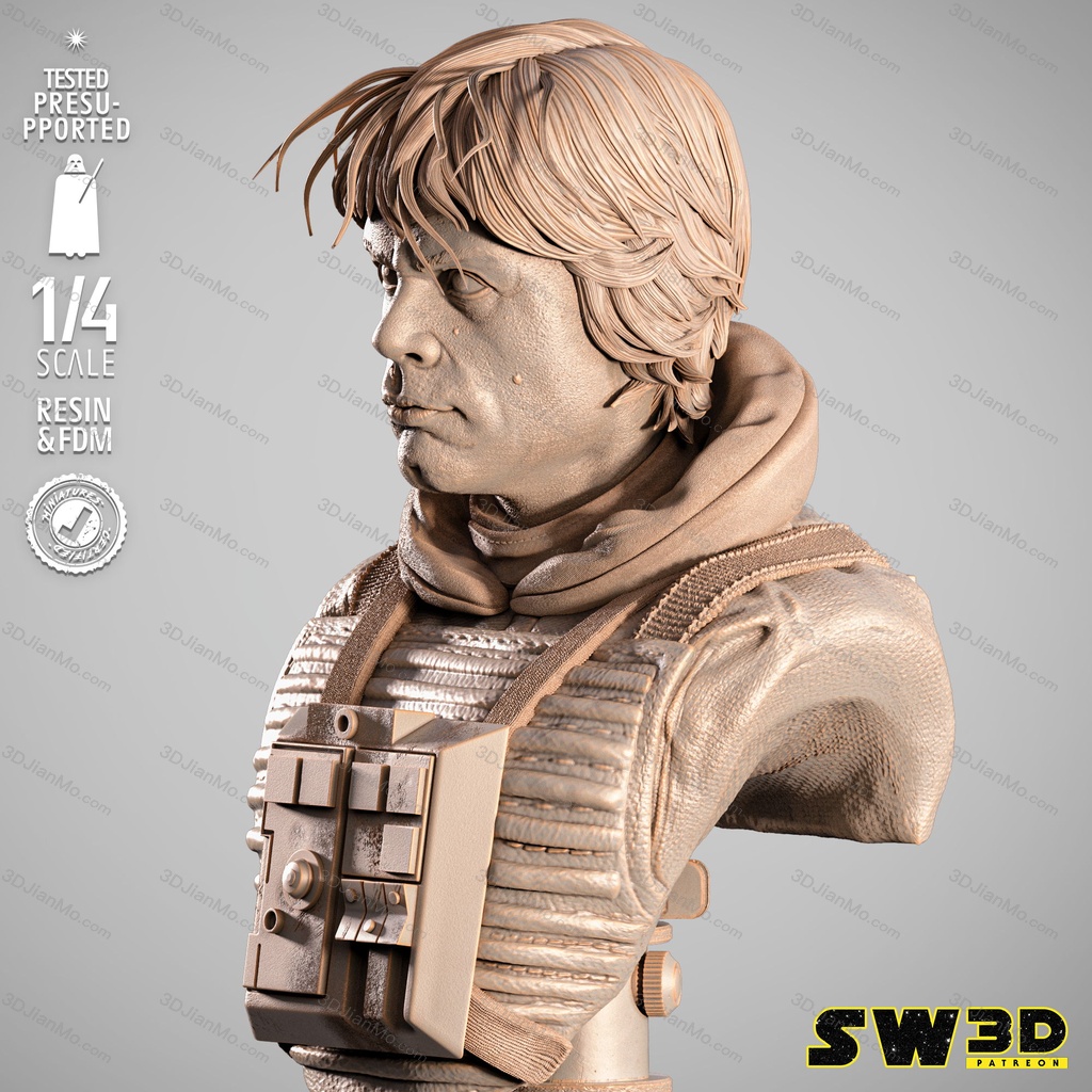 SW3D 曼达洛人 卢克