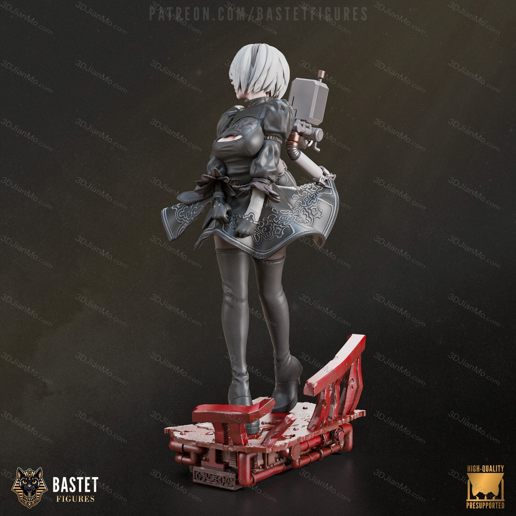 Bastet Figures 尼尔：机械纪元 尤尔哈2B