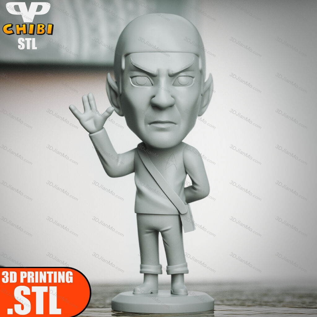Chibi STL 星际迷航 斯波克