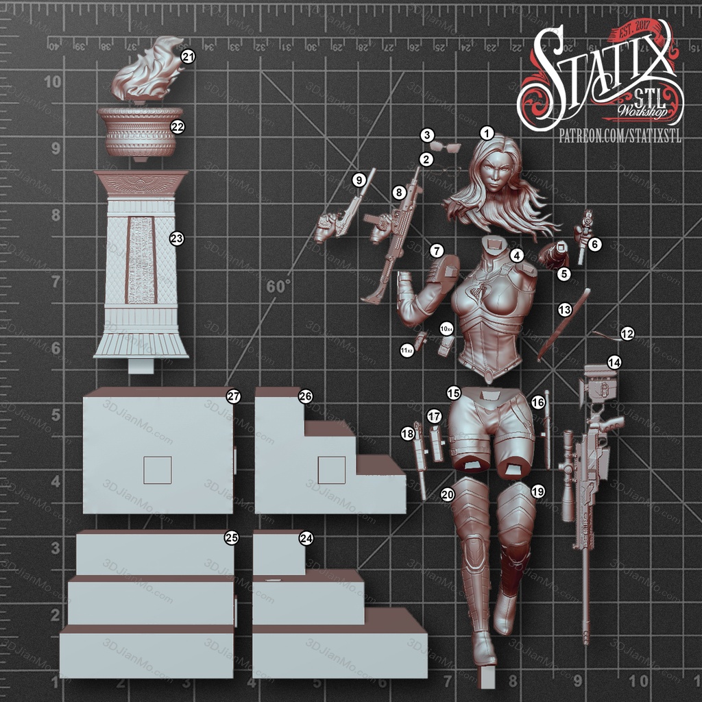 STATIX 特种部队 男爵夫人