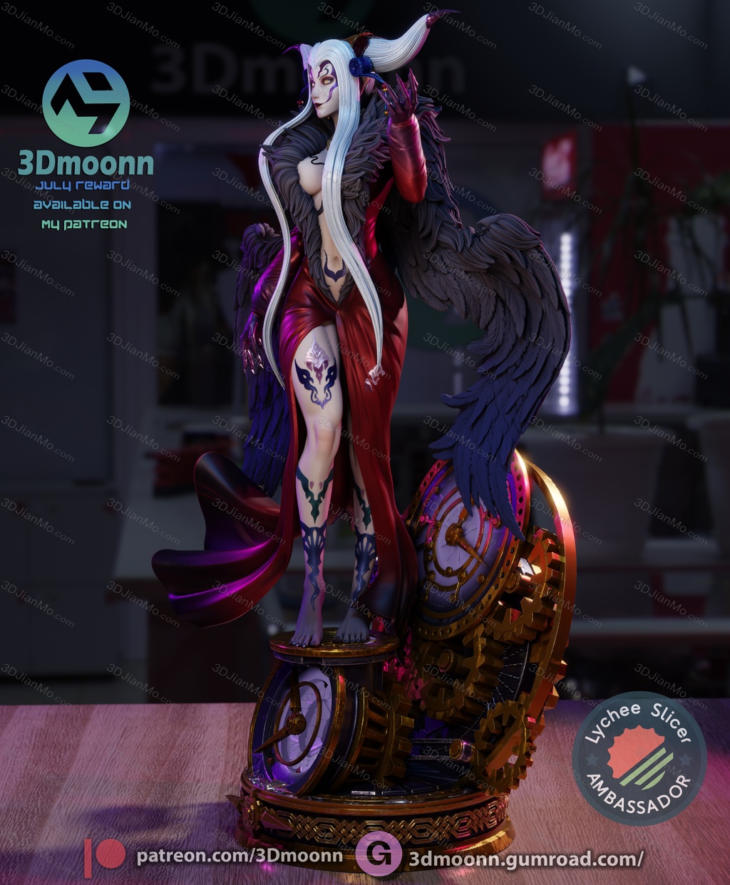 3Dmoonn 最终幻想 时之魔女