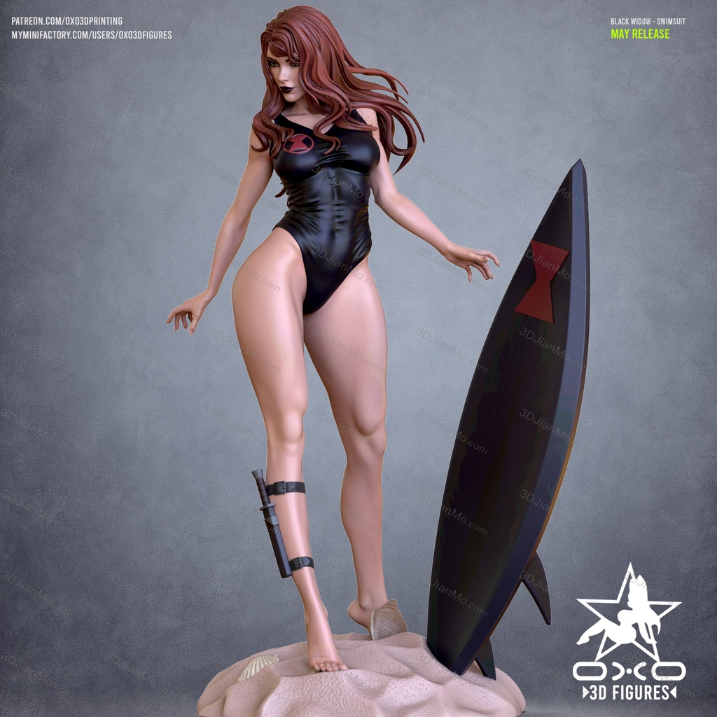 OXO3D 漫威 娜塔莎·罗曼诺夫