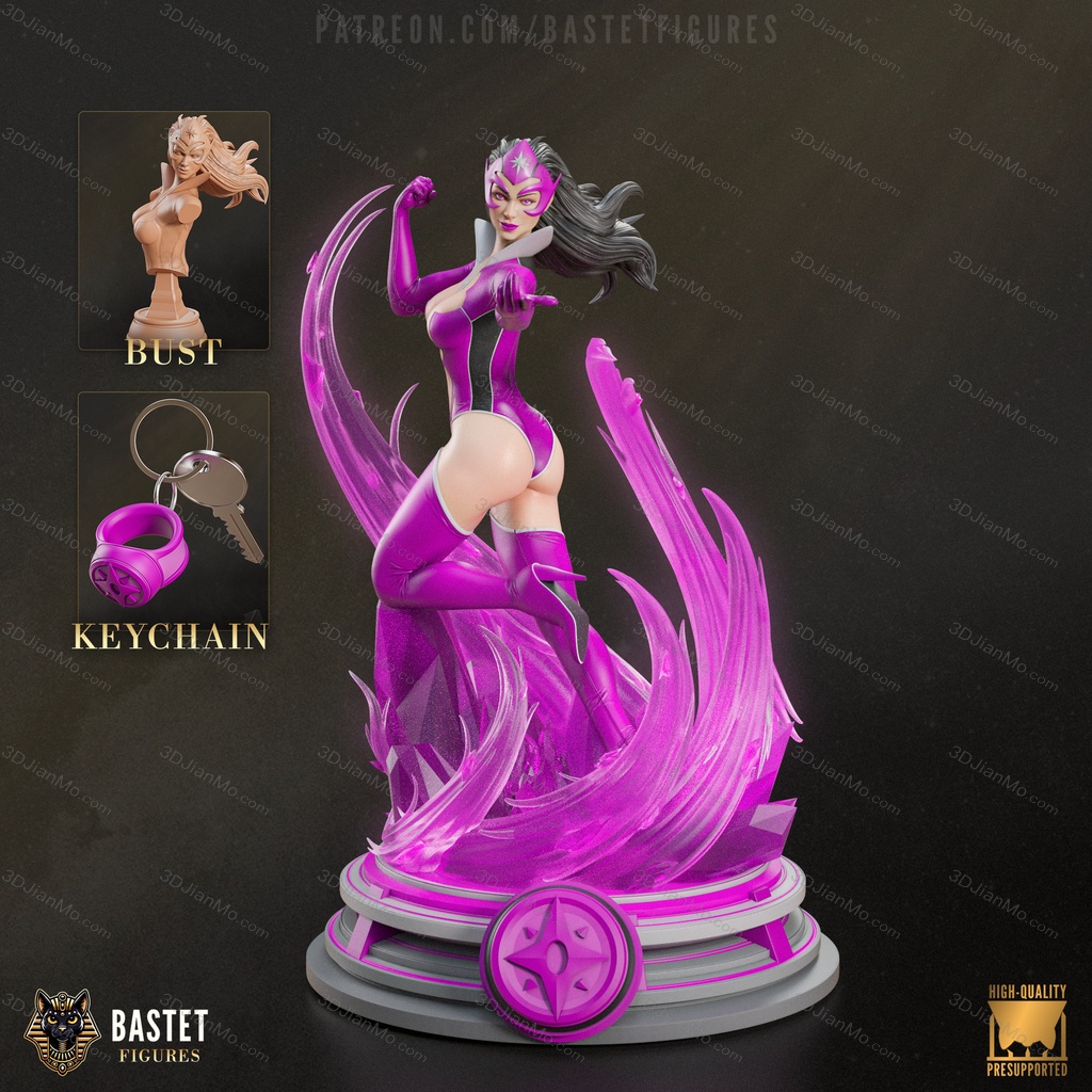 Bastet Figures DC漫画 星蓝姬