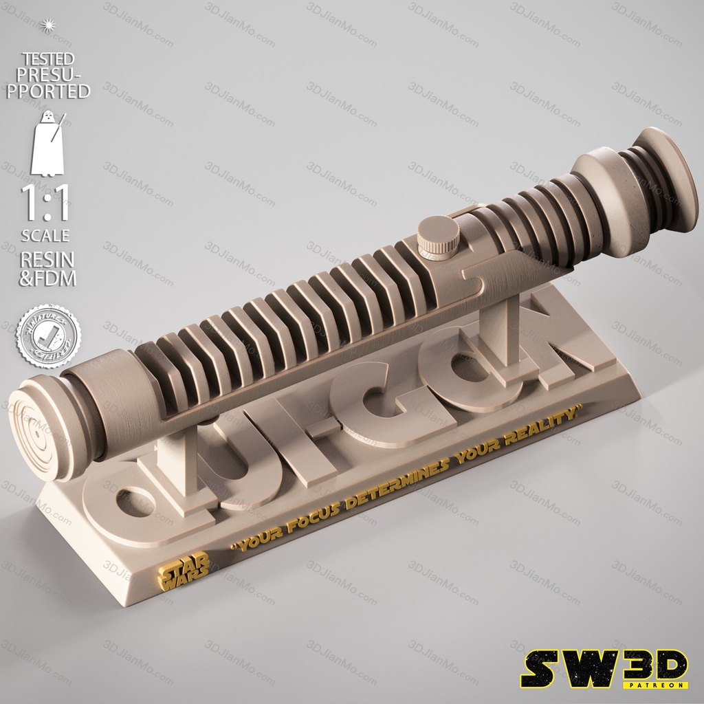 SW3D 星球大战 奎刚·金的光剑