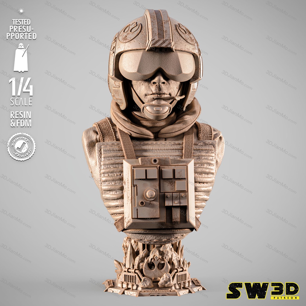 SW3D 曼达洛人 卢克