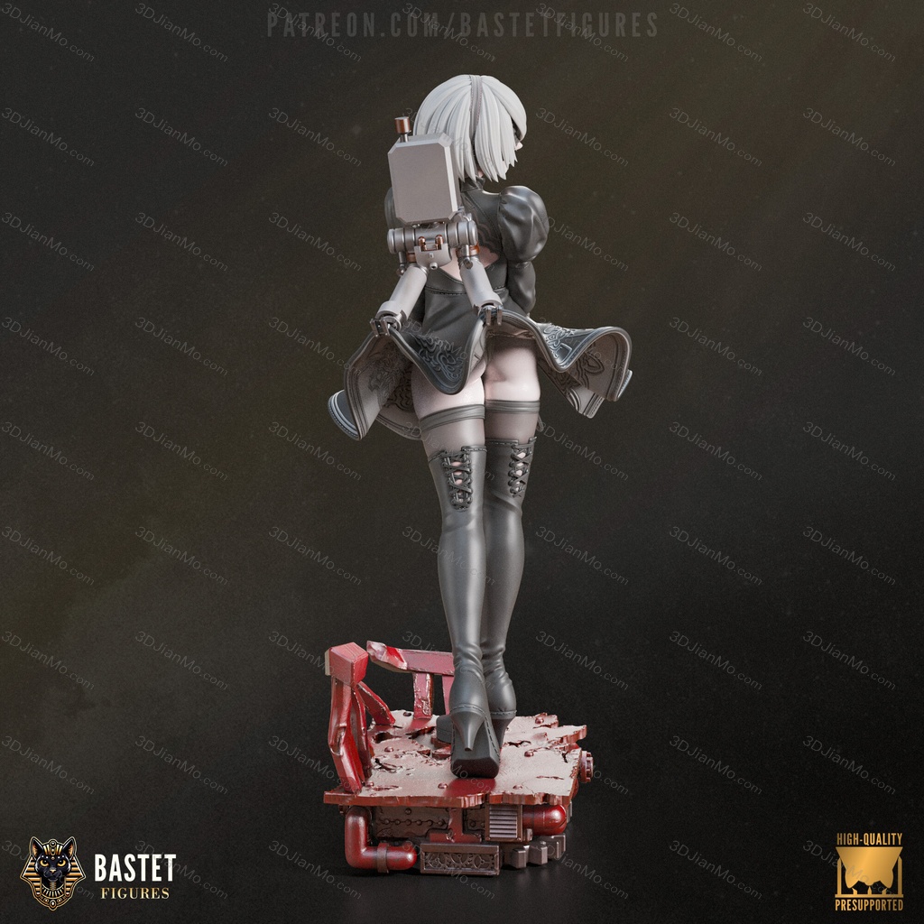 Bastet Figures 尼尔：机械纪元 尤尔哈2B