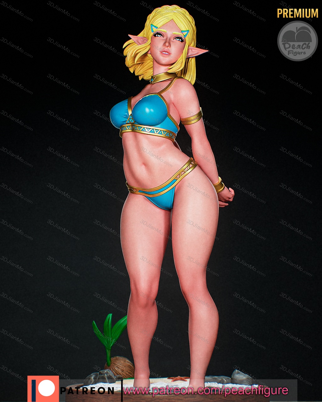 Peach Figure 塞尔达传说 塞尔达