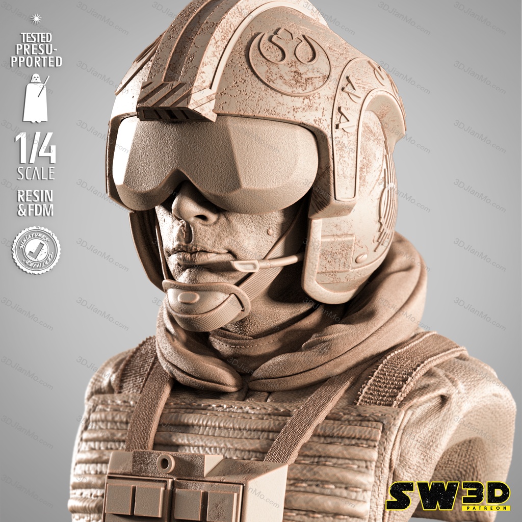 SW3D 曼达洛人 卢克