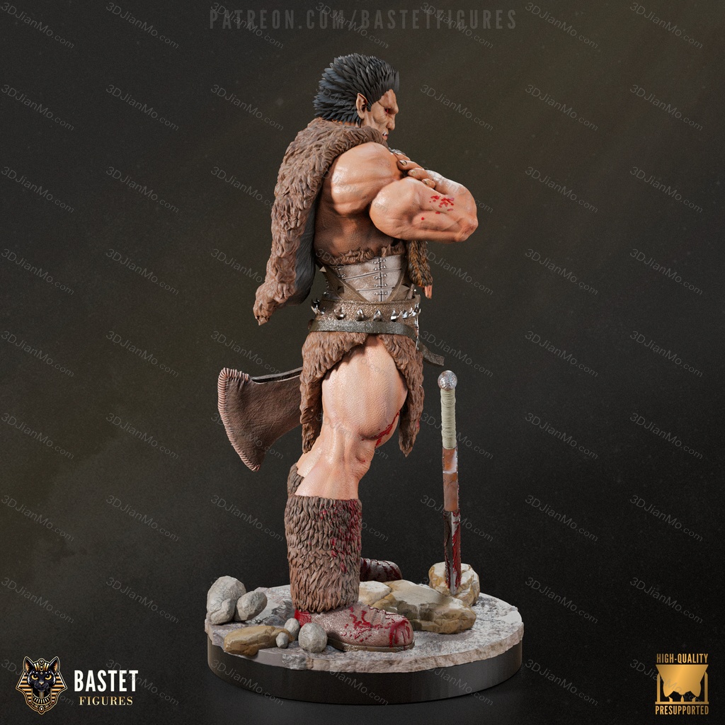 Bastet Figures 剑风传奇 左德
