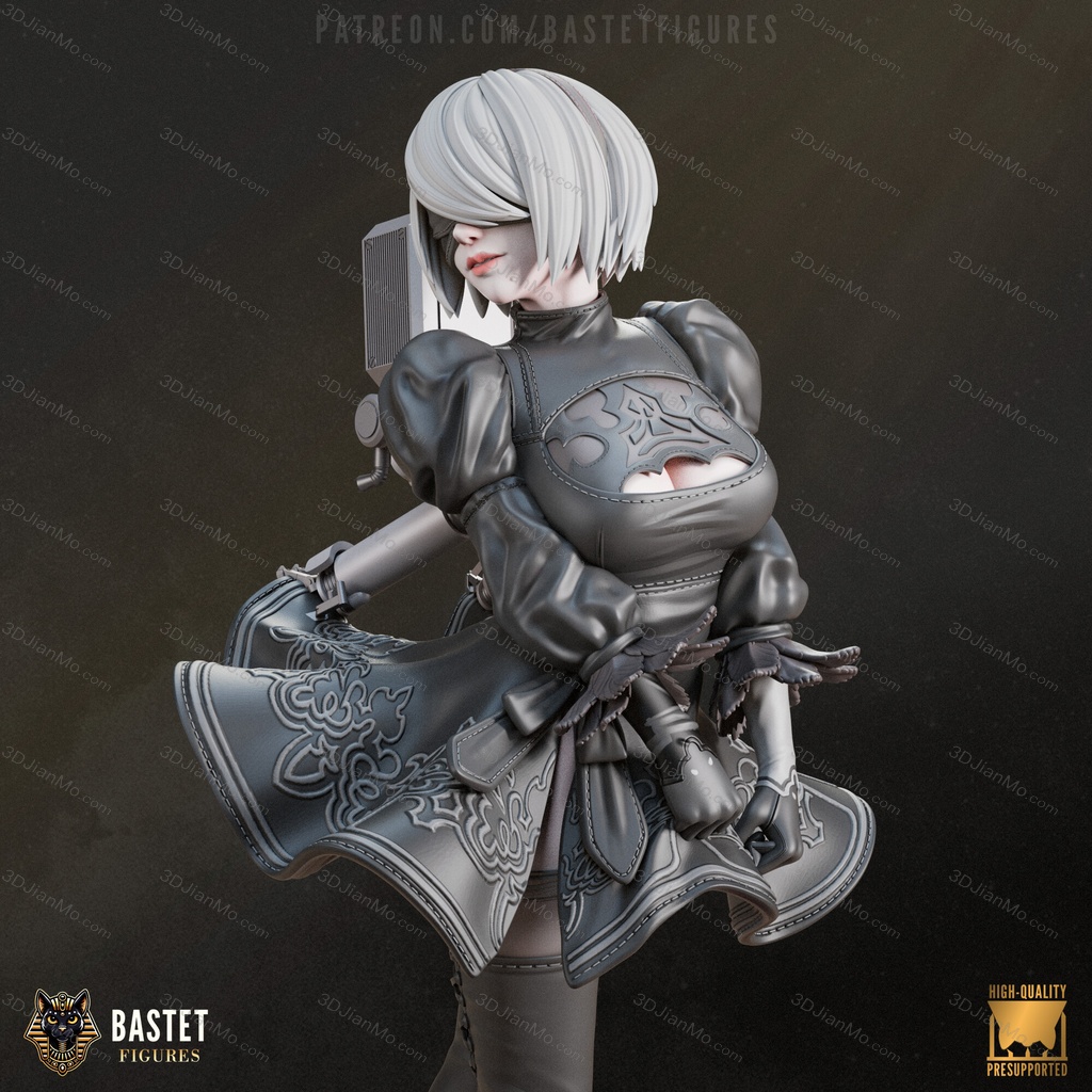 Bastet Figures 尼尔：机械纪元 尤尔哈2B