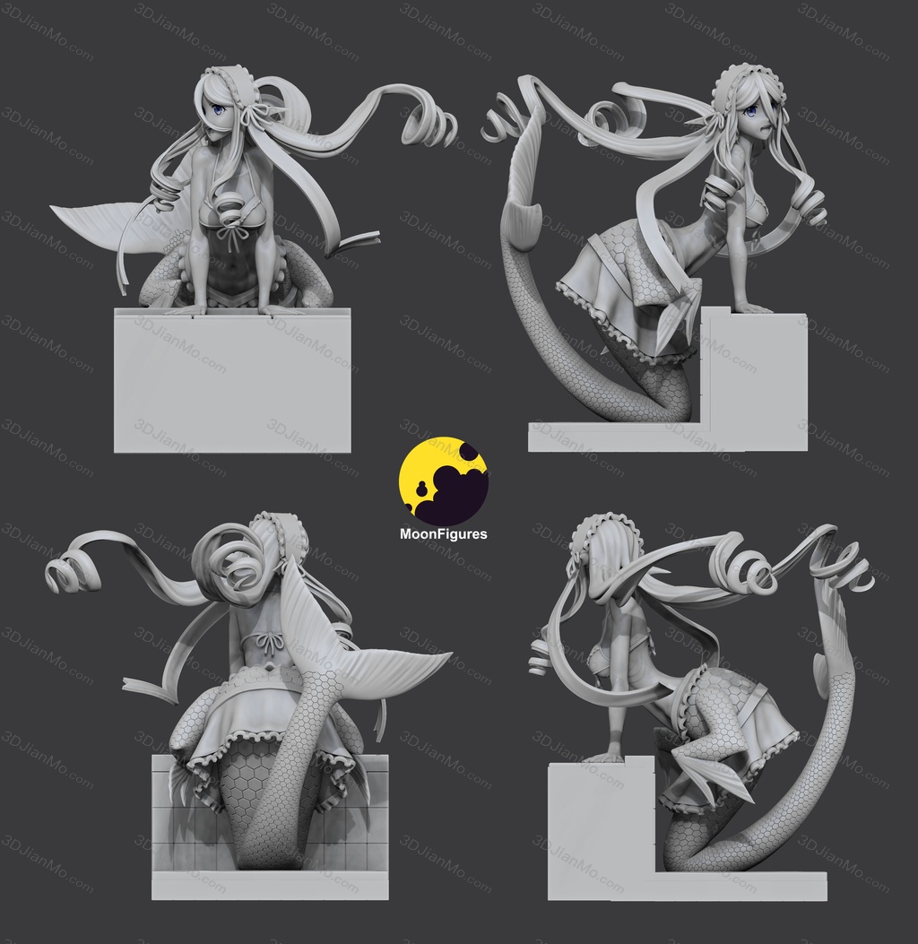 Moon Figures 魔物娘的同居日常 美洛努•罗蕾莱•杜•尼普顿