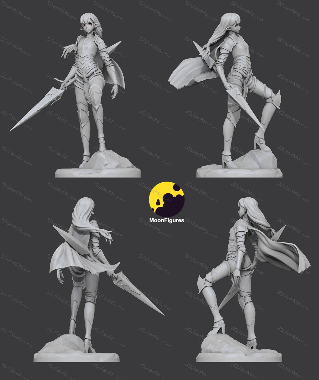 Moon Figures 我独自升级 艾希尔·拉迪勒