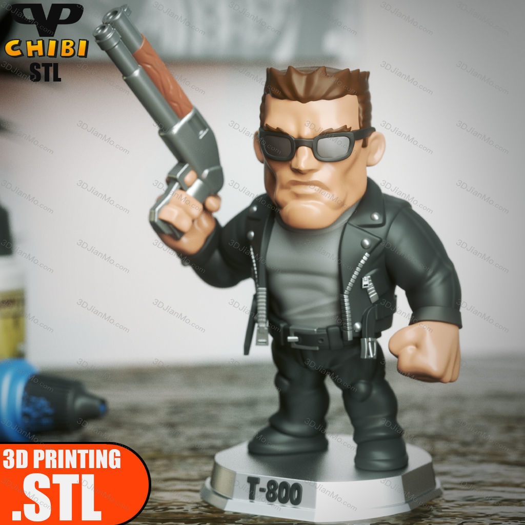 Chibi STL 终结者 T-800