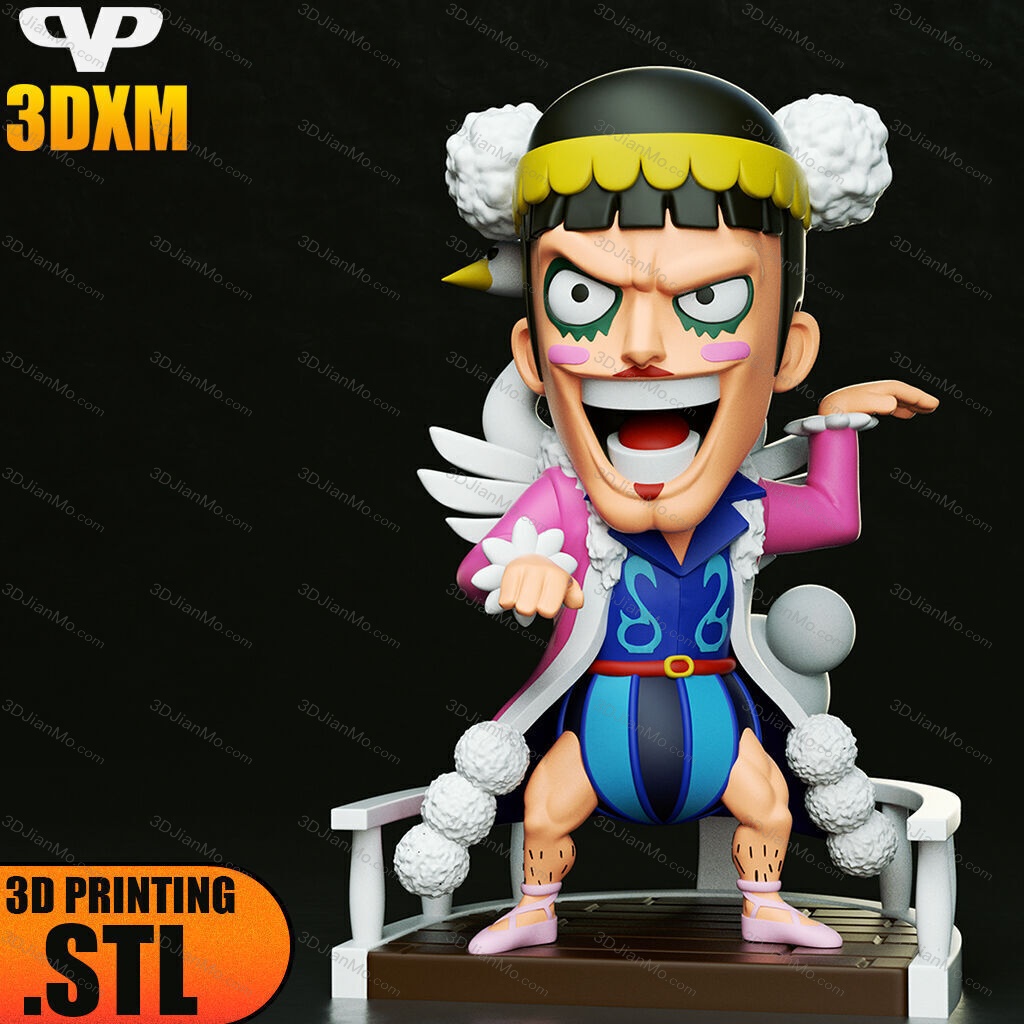 Chibi STL 海贼王 冯·克雷