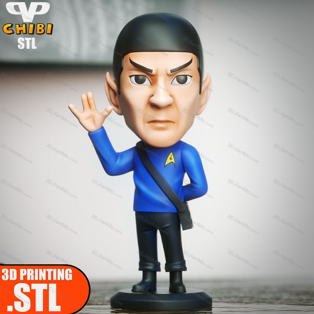 Chibi STL 星际迷航 斯波克