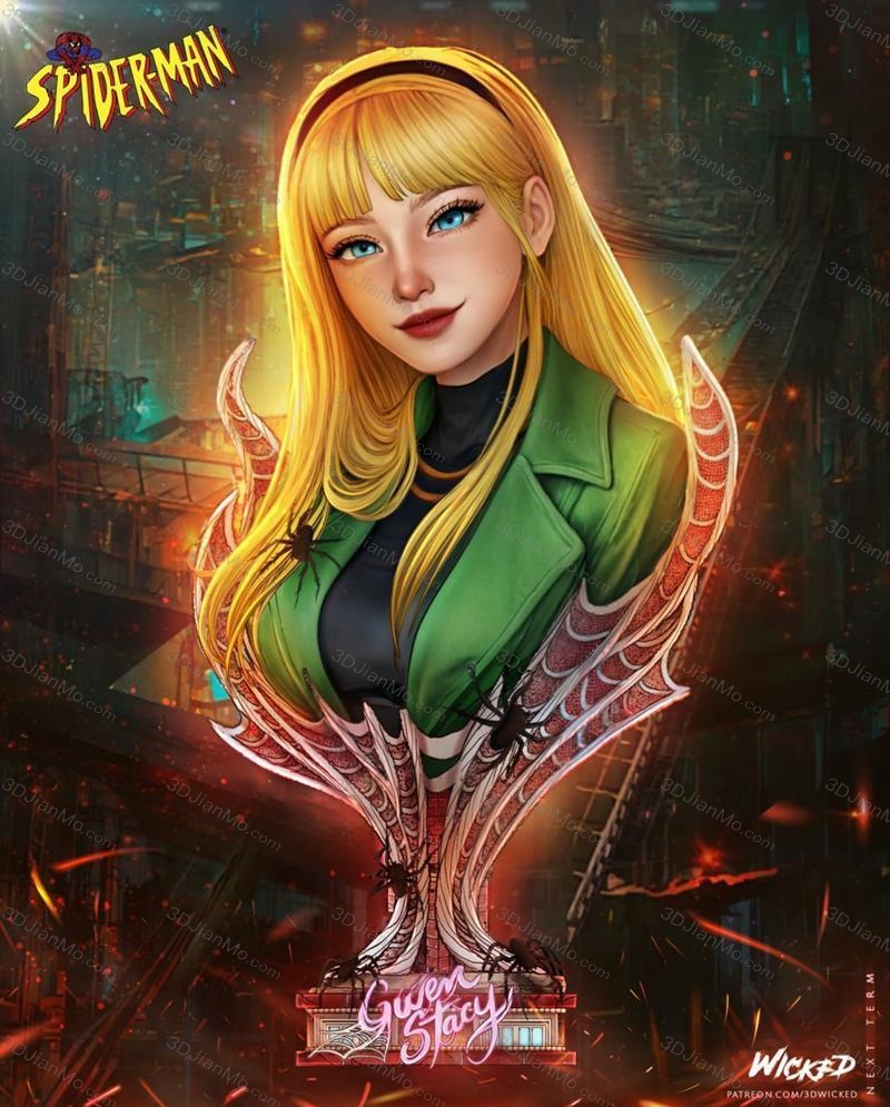 3DWicked 漫威 格温·斯黛西