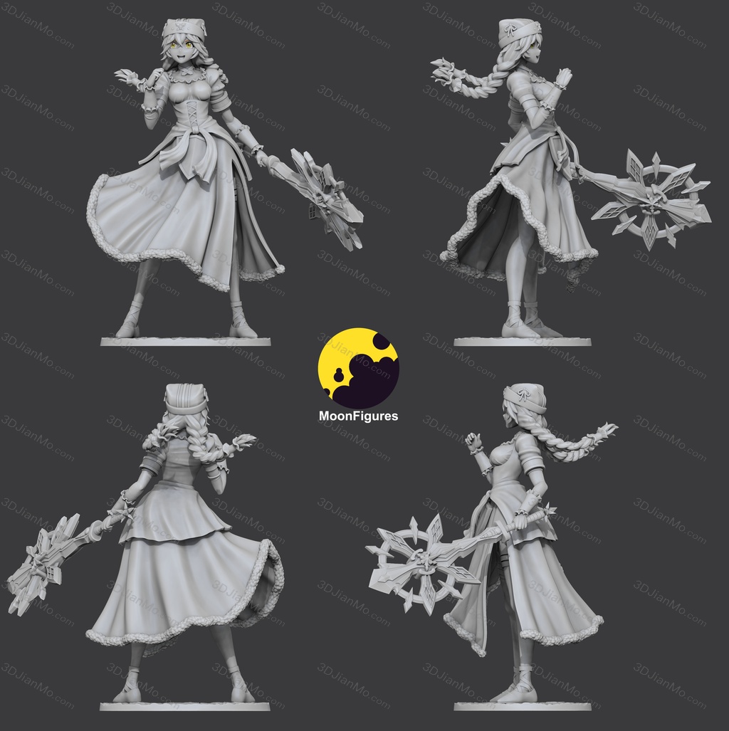 Moon Figures 不死者之王 露普斯蕾琪娜·贝塔