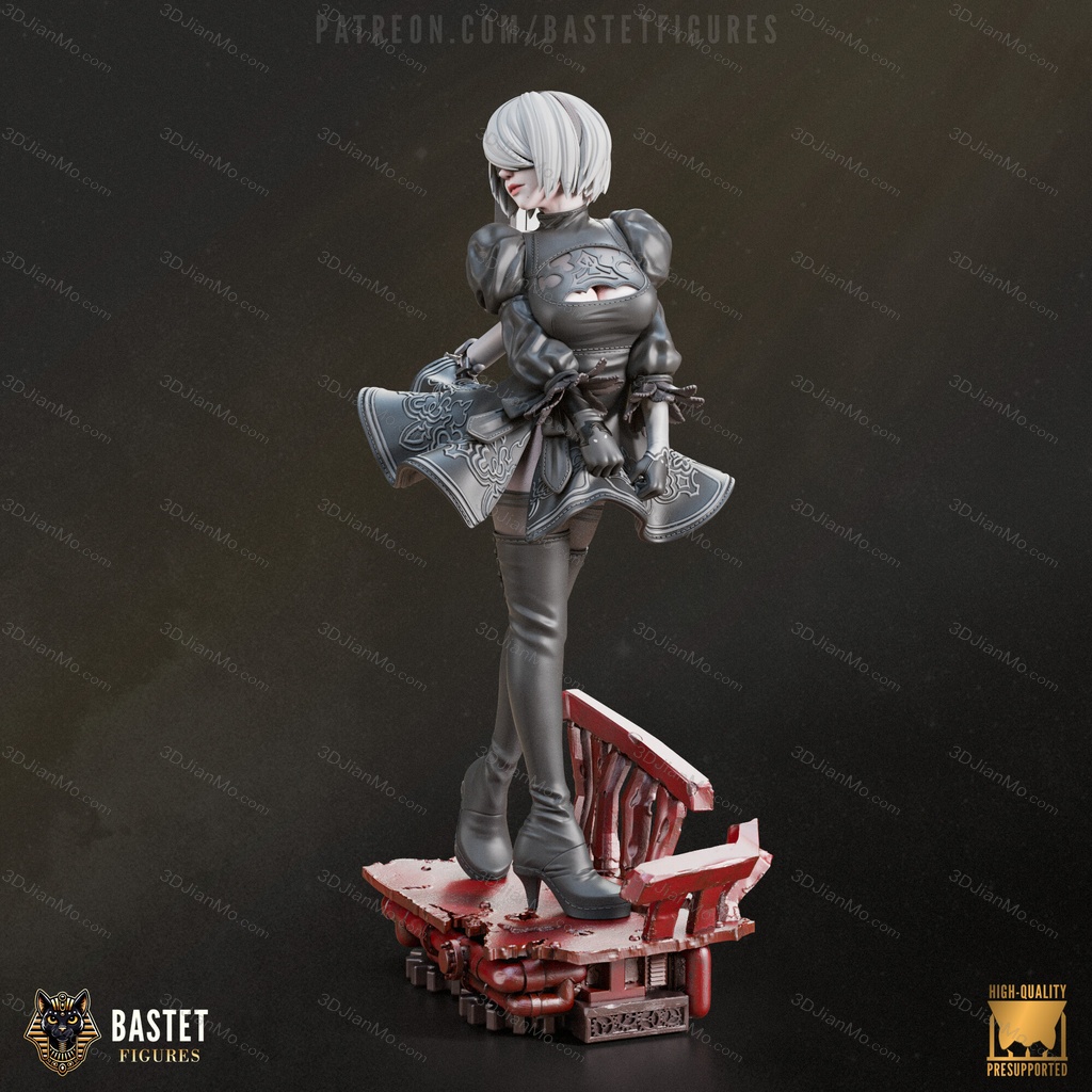 Bastet Figures 尼尔：机械纪元 尤尔哈2B