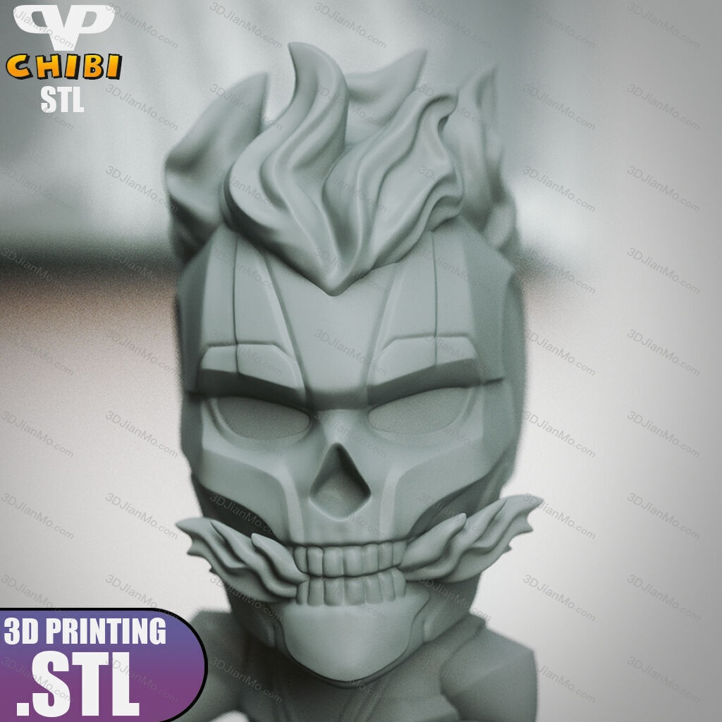 Chibi STL 漫威 恶灵骑士