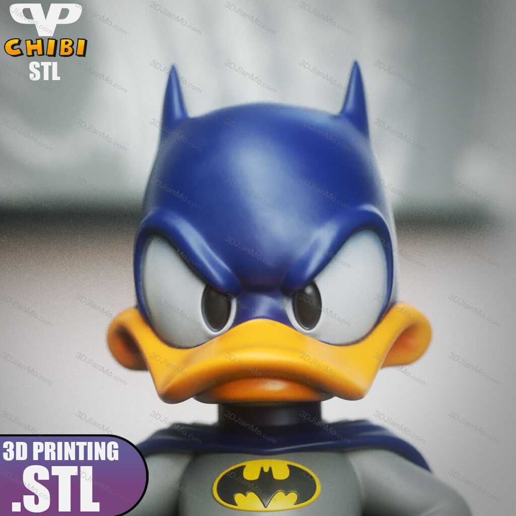 Chibi STL 蝙蝠鸭