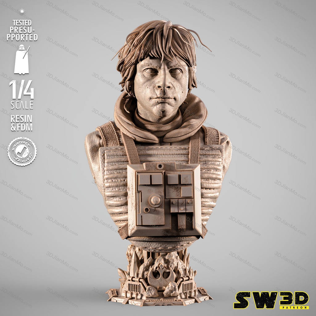 SW3D 曼达洛人 卢克