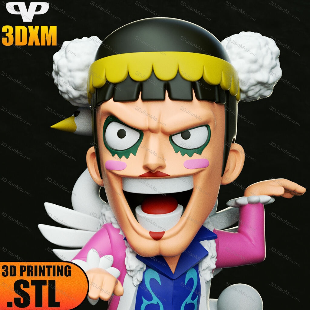 Chibi STL 海贼王 冯·克雷