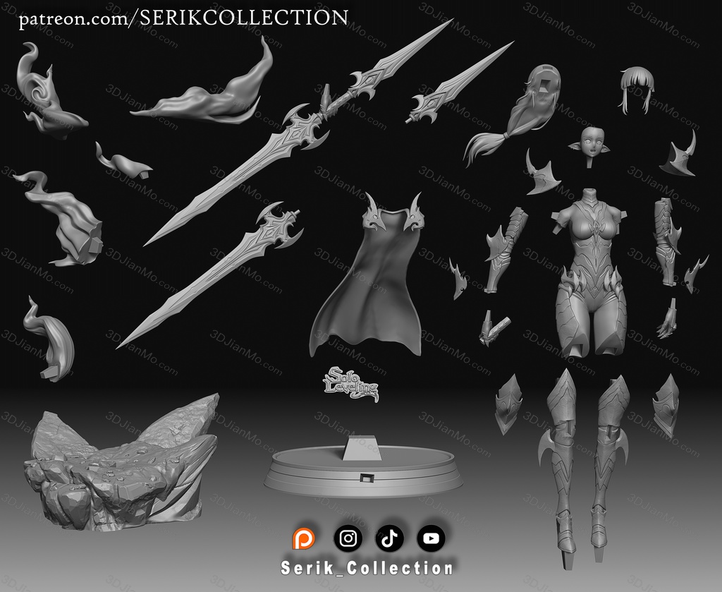 SERIK COLLECTION 我独自升级 艾希尔·拉迪勒