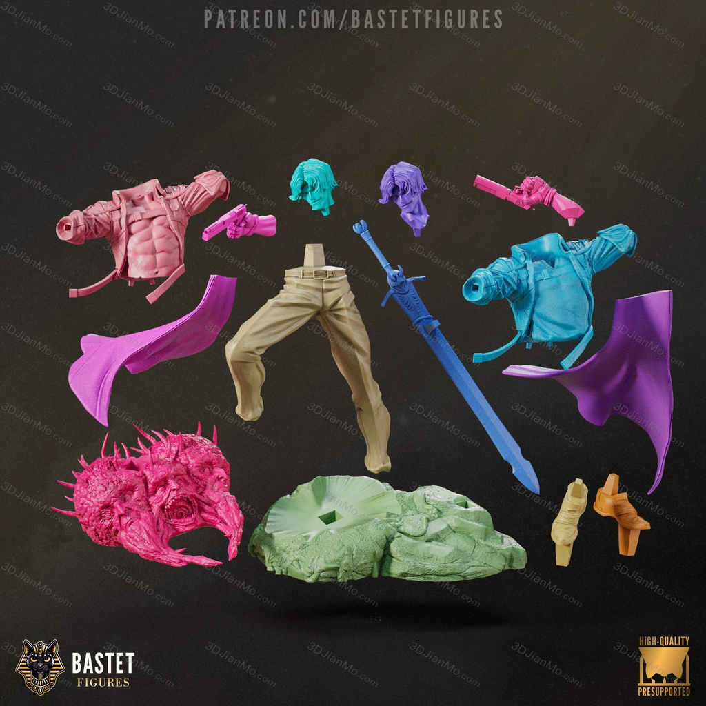 Bastet Figures 鬼泣 但丁