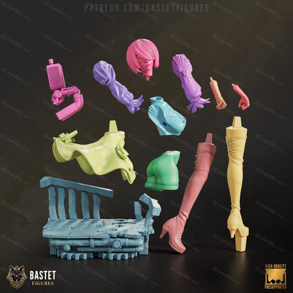 Bastet Figures 尼尔：机械纪元 尤尔哈2B